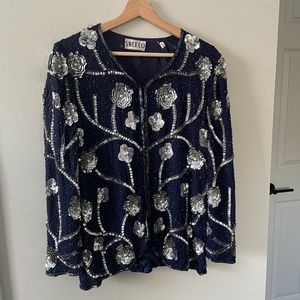 Vintage sequined jacket